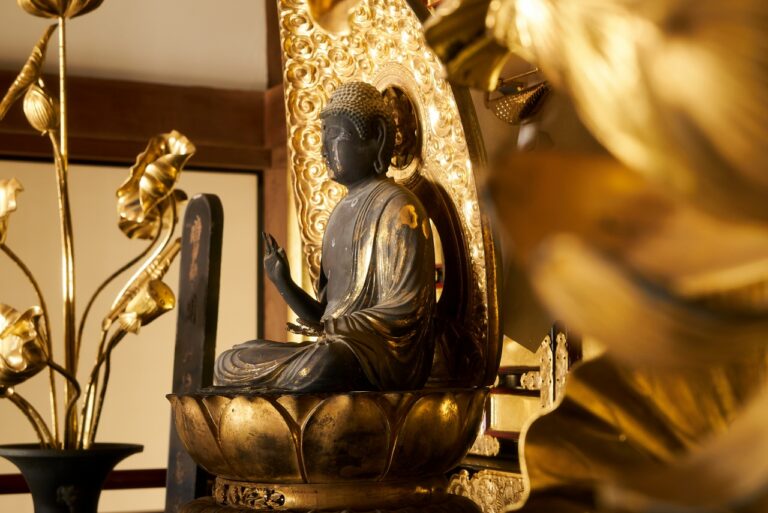 華林寺　本堂前立の仏様